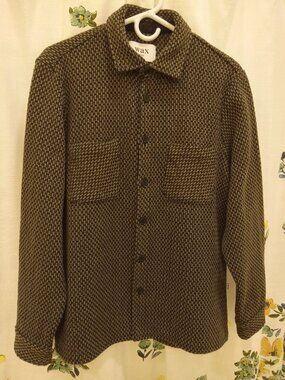 Wax London Whiting Mens Large overshirt shirt jacket